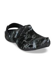 Crocs Men Black Printed MossyOak Clogs