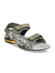 Khadims Men Grey Comfort Sandals