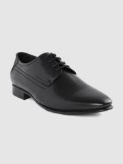 INVICTUS Men Black Solid Formal Derbys