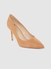 DOROTHY PERKINS Women Camel Brown Solid Pumps