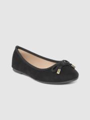 DOROTHY PERKINS Women Black Solid Ballerinas