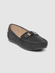 Carlton London Women Black Loafers