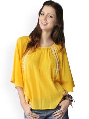 Global Desi Yellow Top