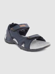 Roadster Men Navy Sports Sandals