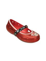 Crocs Keeley  Girls Red Clogs