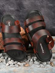 Fentacia Men Brown Sandals