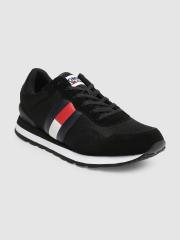 Tommy Hilfiger Men Black Sneakers