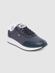 Tommy Hilfiger Women Navy Blue Solid Sneakers