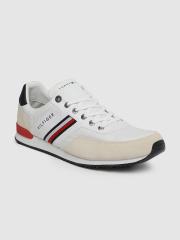 Tommy Hilfiger Men White Sneakers