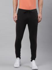 Sweet Dreams Men Charcoal Grey Solid Joggers