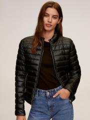 MANGO Women Black Solid Puffer Jacket