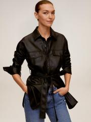 MANGO Women Black Tailored Jacket