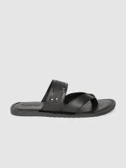 Roadster Men Black Comfort Sandals