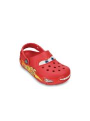 Crocs Crocslights  Boys Red Printed Clogs