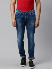 SPYKAR Men Blue Skinny Fit Low-Rise Clean Look Stretchable Jeans