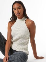 DOROTHY PERKINS Women Off-White Solid Top