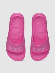 Puma Women Pink Printed Divecat Sliders