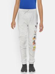 Tommy Hilfiger Boys Grey Printed Track Pants