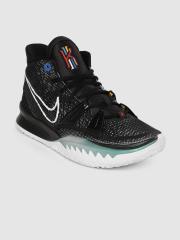 Nike Men Black KYRIE 7 EP Mid-Top Basketball Shoes