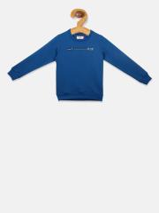 Monte Carlo Boys Blue Printed Sweatshirt