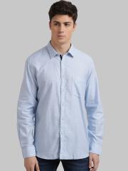 Parx Men Blue Casual Shirt