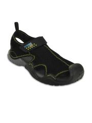 Crocs Swiftwater  Men Black Sandals