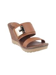 Catwalk Women Brown Solid Wedges