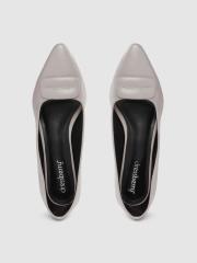 DressBerry Women Grey Solid Ballerinas