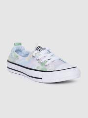 Converse Women White Printed Sneakers