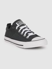 Converse Women Grey Solid Sneakers