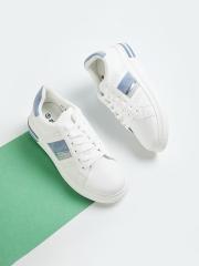 Ginger by Lifestyle Women White Sneakers