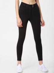 ONLY Women Black Solid Jeggings