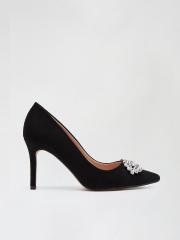 DOROTHY PERKINS Women Black Embellished Pumps