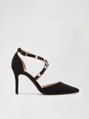 DOROTHY PERKINS Women Black Embellished Pumps