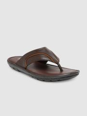 Ventoland Men Brown Leather Sandals