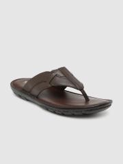 Ventoland Men Brown Leather Sandals