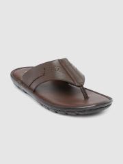 Ventoland Men Brown Leather Sandals