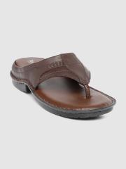 Ventoland Men Brown Leather Sandals