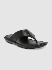 Ventoland Men Black Leather Sandals