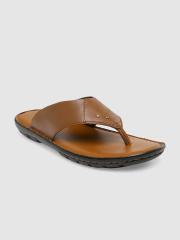 Ventoland Men Tan Brown Leather Sandals