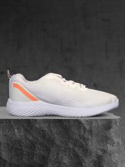 Crew STREET Men White Mesh Running Shoes