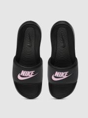 Nike Women Black VICTORI ONE Sliders