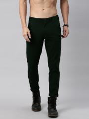 Roadster Men Green Regular Fit Solid Chinos