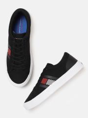 Tommy Hilfiger Men Black Sneakers