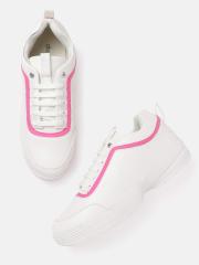 DressBerry Women Off-White Solid Sneakers