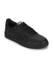 ASICS Men Black Synthetic Running Shoes