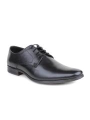 Red Tape Men Black Leather Formal Shoes