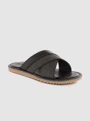 Geox Men Black Comfort Sandals