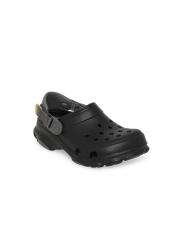 Crocs Classic  Boys Black  Grey Lightweight Clogs