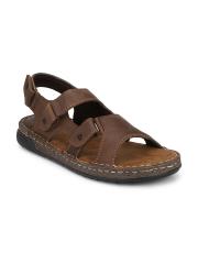 Delize Men Brown Comfort Sandals